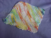 HAND KNIT 100% COTTON FACE OR DISH CLOTH